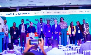 Speakers at the 12 edition of Tech in Ghana 2023