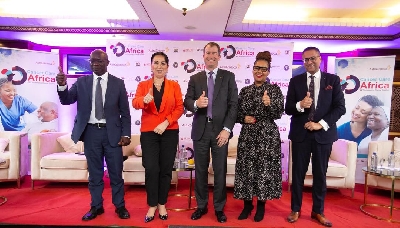 A still from the launch of the Cancer Care Africa programme in Kenya