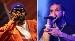 Kendrick Lamar and Drake AFP/WireImage/Getty Images