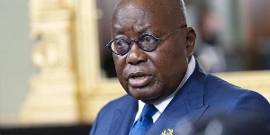 The president urged Ghanaians to be peaceful throughout the elections