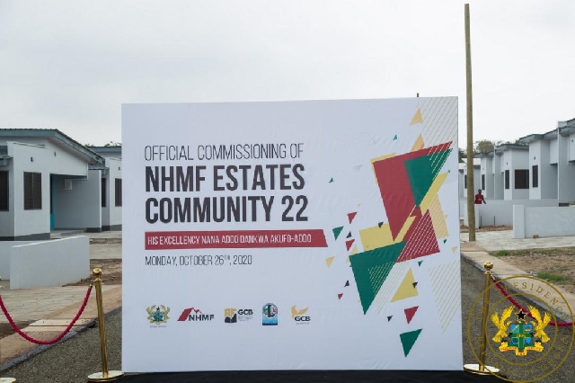 Akufo-Addo opens 204 housing units, constructed in 9 months | General News
