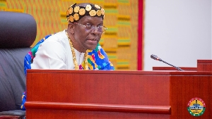 Right Honourable  Alban Kingsford Sumana Bagbin, the Speaker of Ghana's Parliament