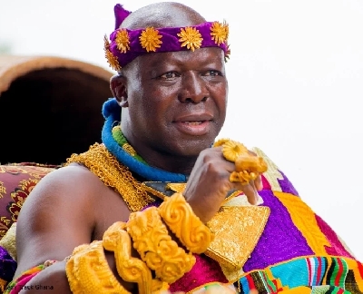 The warlord of the Asante Kingdom, Otumfuo Nana Osei II