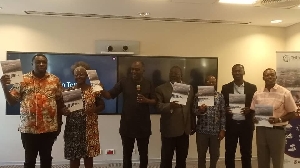 Stakeholders displaying the study report