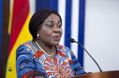 Former Sanitation Minister Cecilia Dapaah