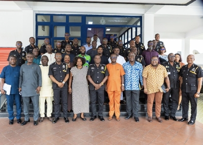 A joint stakeholder meeting involving NPP's Presidential Elections Committee, the Ghana Police Service (GPS), and the Electoral Commission (EC)