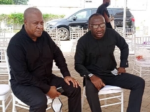 President Mahama and Henry  Akoto Osei