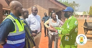 D-G of GHS touring some Meningitis prone regions