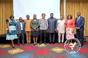 Health sector leaders from the Volta and Oti Regions at the event