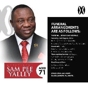 Ambassador Sam Pee Yalley