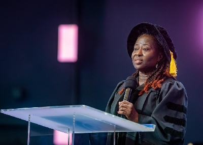 Acting Rector of Perez University College, Rev. Dr Sylvia Owusu Ansah (Mrs)