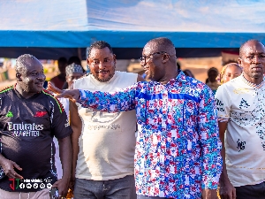 Energy Minister on his outreach programme  Yapei