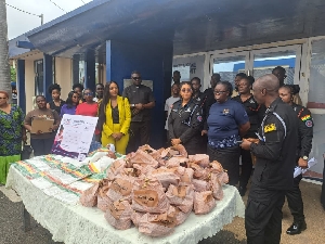 Angel Care makes a donation to Police Hospital, Cantonments, Accra
