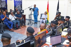 Police  meeting with journalist in Accra ahead of polls