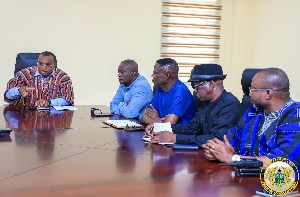 Deputy Minister engaging the Regional Ministers