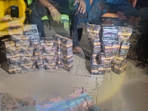 Cache of amunition impounded by Police