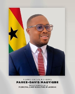 Parke-Davis Magyigbe, MCE for Jasikan