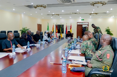 President in a meeting with Armed  Forces Council