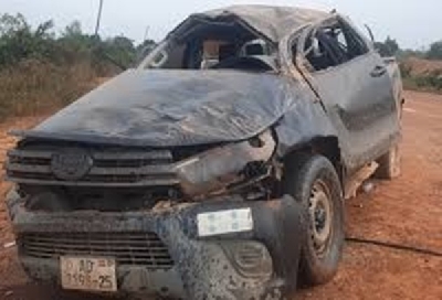 The accident vehicle