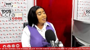 Afia Korankyewaa at Accra FM