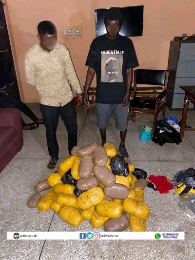 The arrested suspects