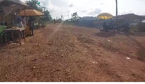 Deplorable nature of roads in Salman