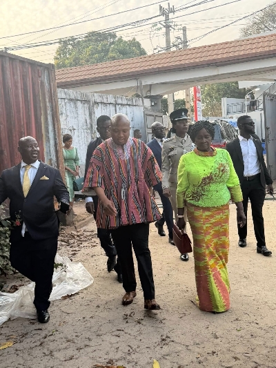 Vice President at  Kwame Nkrumah residence in Guinea