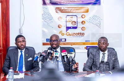 Ghana Publishing Company Limited at the launch of its e-Gazette