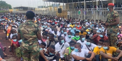 Young people yearning to be enlisted into GAF