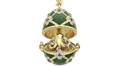 Fabergé (Pic): The ingested loot, valued at NZ$33,585 ($19,300; £14,600), has not yet been recovered, police say