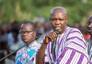 Bernard Ahiafor, MP for Akatsi South