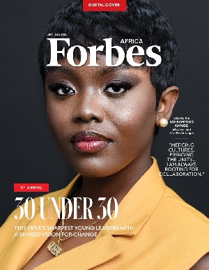 Ghana's Afropop/Highlife star Gyakie is Forbes Africa's cover girl
