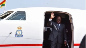 Akufo-Addo enplane to Samoa for Commonwealth meeting