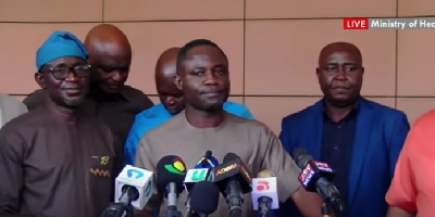 Kwabena Mintah Akandoh, Health Minister