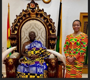 Otunfuo and Dr Zanator Agyemang-Rawlings