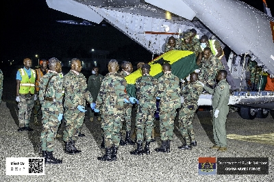 Remains transported to South Africa for DNA test