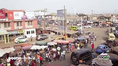 Ashaiman main traffic light