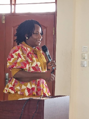 Stella Kumedzro Awusavi, Volta Regional Environmental Health Officer