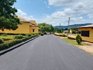 UInner roads of the school seen upgrade