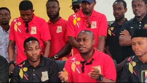 YEA beneficiaries at the press conference