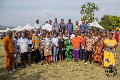 The beneficiary students