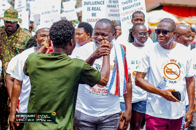 MP leading the charge in the fight against drug abuse in Suhum