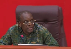 The Speaker of Parliament, Alban Bagbin