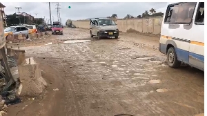 Deplorable roads in Ayensuanono district