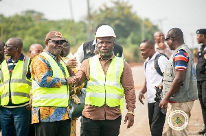 Volta Caucus on tour of big push ptojects