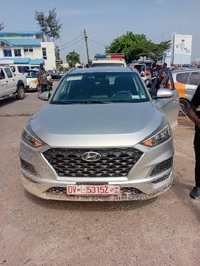 The stoeln car retrieved by the poice