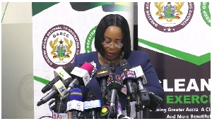 Linda Ocloo , MP for Shai-Osudoku