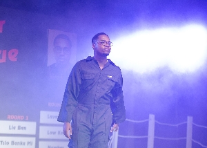 Ko-Jo Cue performs at Alliance Francaise, Airport City, Accra