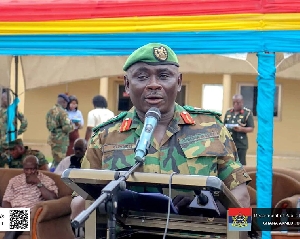 General Officer Commanding (GOC) of the Central Command of the Ghana Armed Forces, Brigadier-General Michael Opoku