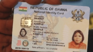 A Ghana Card photo